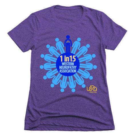 Western Neuropathy Association 1 in 15 Tee